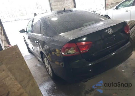 2012 Volkswagen Passat 2.5L S from USA, damaged, VIN 1VWAP7A34CC050417